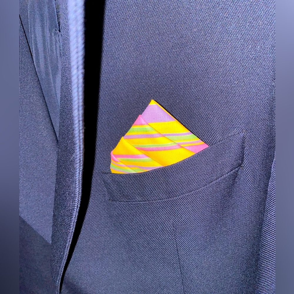 Handmade Pocket Square - Picture 4 of 9